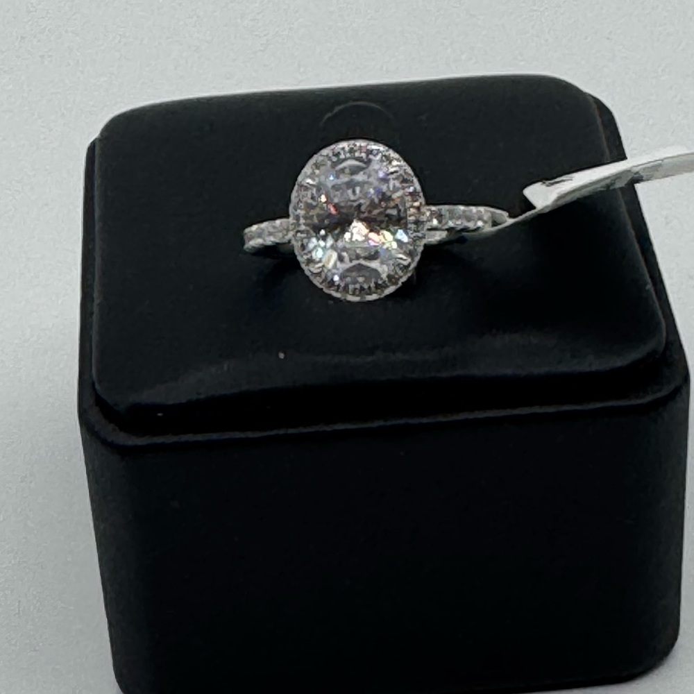 3ct Oval Cut Ring - Picture 11 of 12